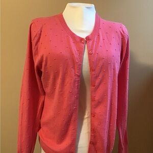 Dark Pink Cardigan